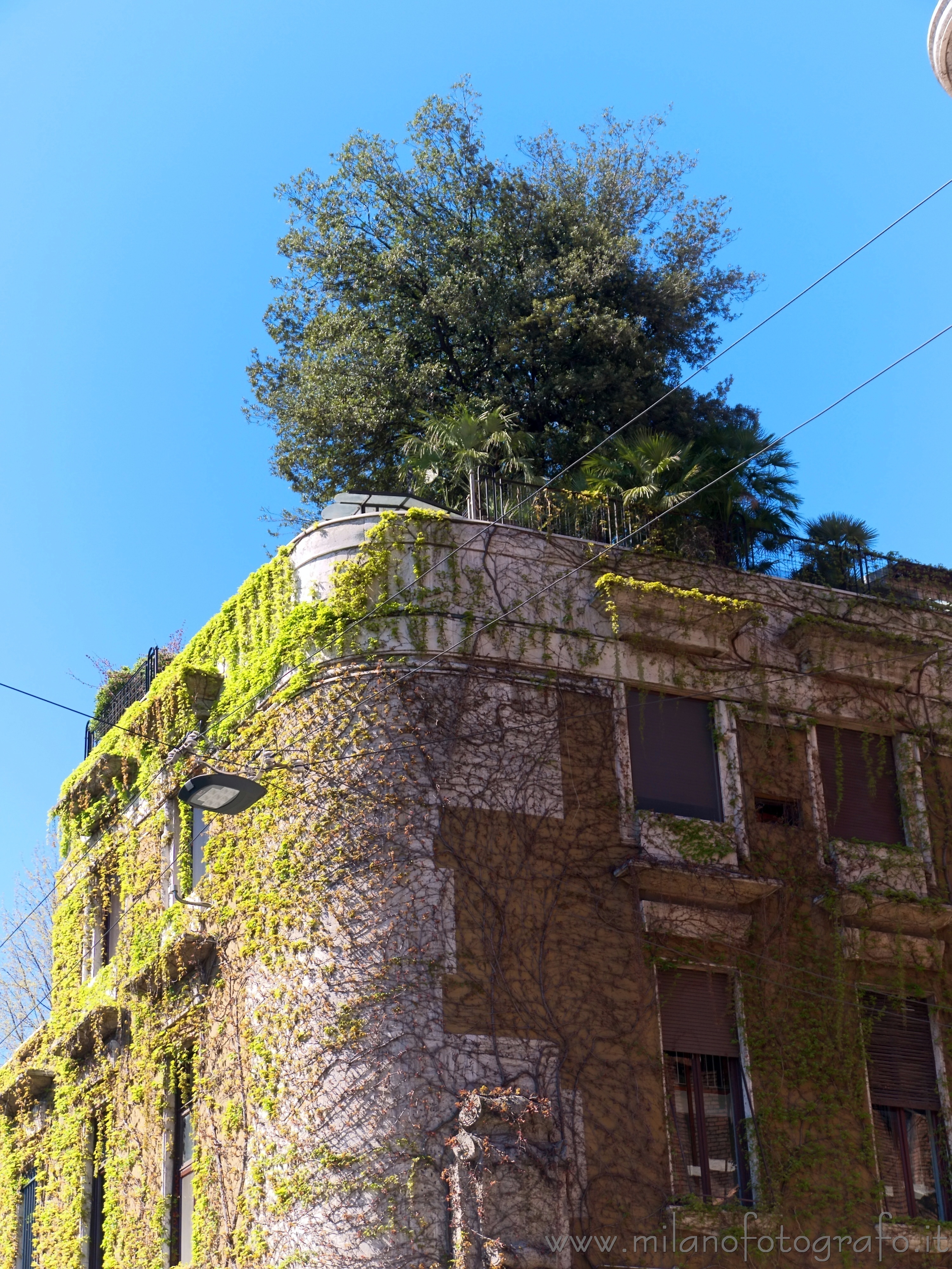 Milan (Italy) - Villa Rasini with garden on the terrasse